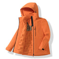 Jnln Jaquetas de Fleece Impermeáveis Unissex Inverno Corta-Vento Térmico Quebra-Vento Masculino Feminino Caminhada Acampamento Esqui Escalada Capa de Chuva