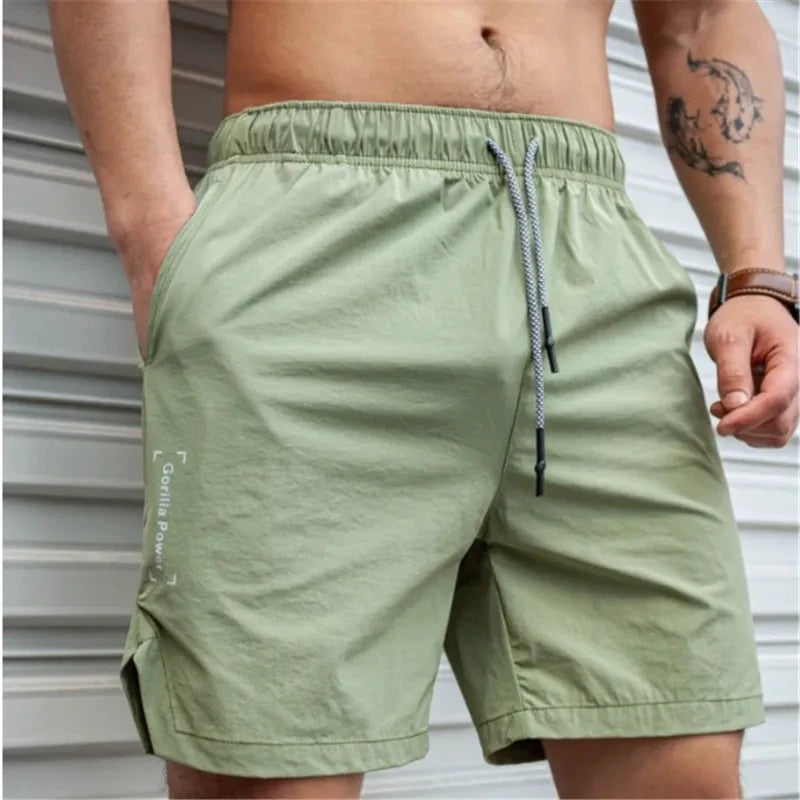 Men Hot Shorts Light Weight Thin Short Pants Running Squat Fitness...
