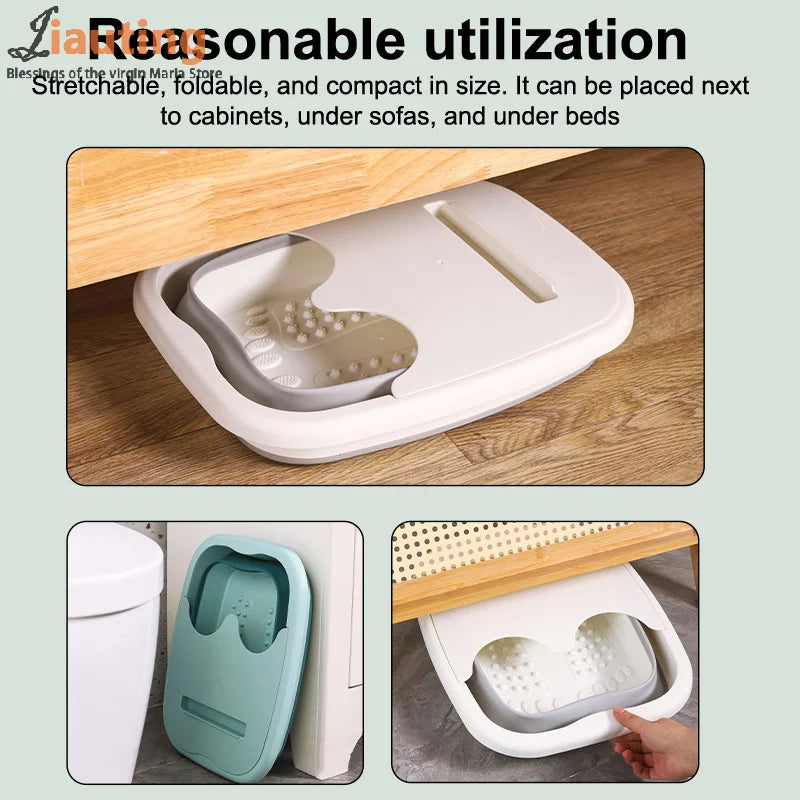 Foldable Foot Bath Massage Bucket