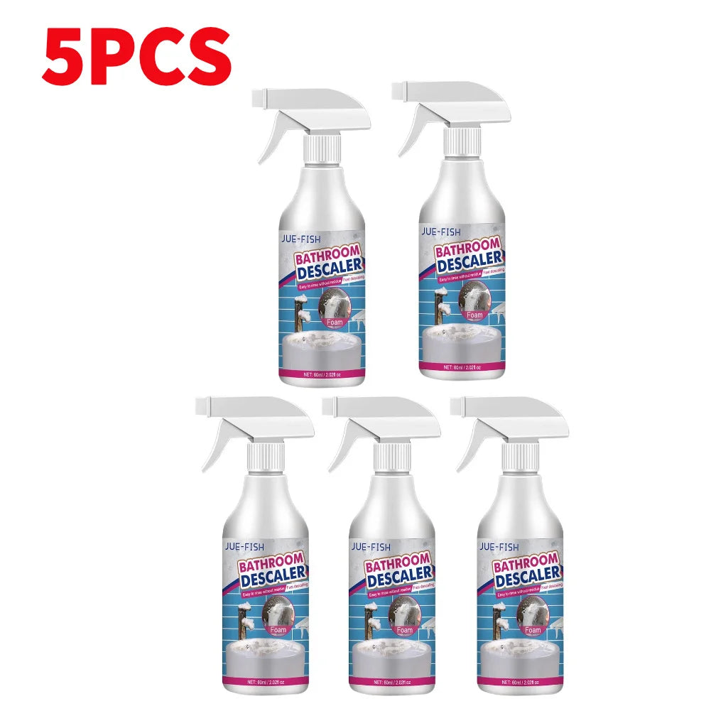 1/2Pcs Bathroom Stubborn Stains Cleaner Spray Quickly Remove Stubborn Stains Cleaner Powerful Stains Remover for Bathtub Toilet