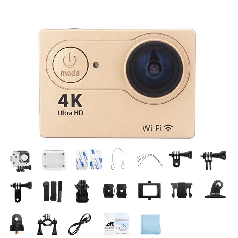 Ultra HD 4K - Action Camera - 1080P/30FPS 2.0 inch