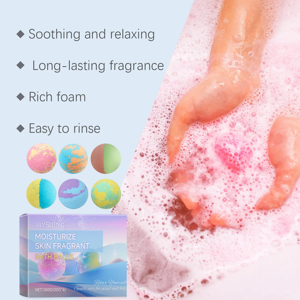 Aromatherapy Floral Fragrance Bath Bomb Set