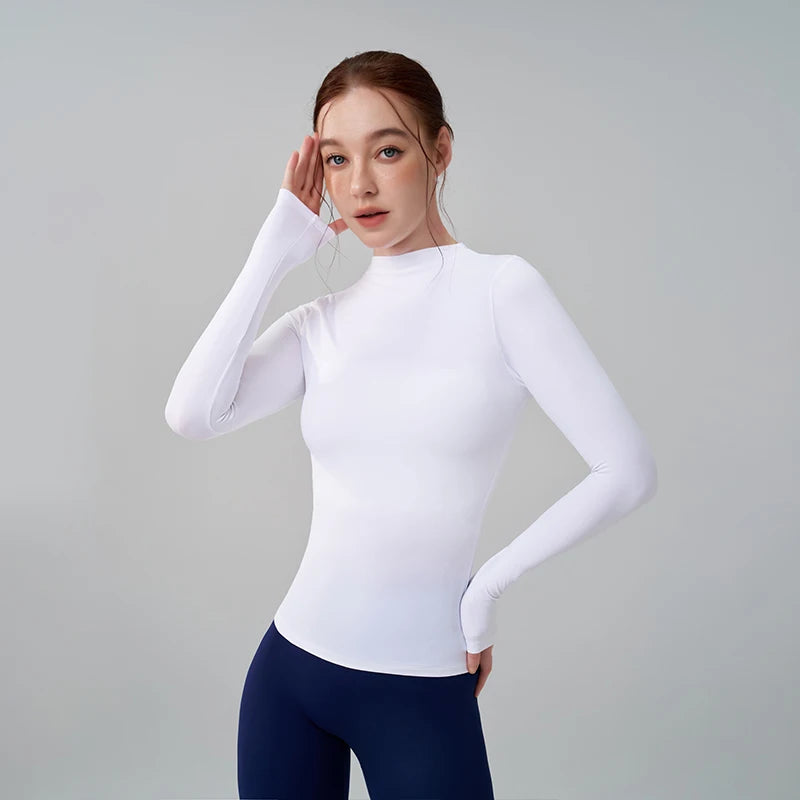 Top Fitness Gola Alta Feminino — Aquecimento e Estilo no Treino