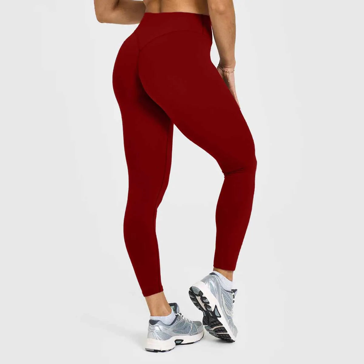 Calça Legging Feminina Nude Academia Cintura Alta Levanta Bumbum Esportiva Fitness Corrida Emagrecedora Comprida Legging Mujer Gym
