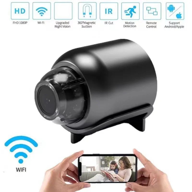 Mini Camera Wireless - 1080P Surveillance - Security Video Night