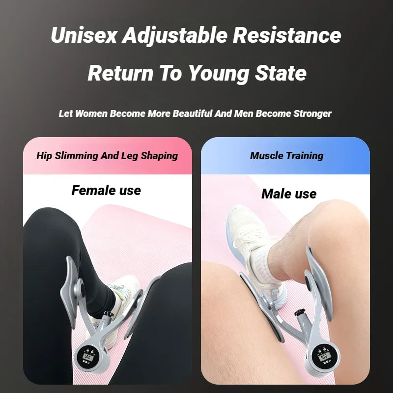 Equipamento Inteligente de Contagem para Fitness de Kegel, Exercício em Casa, Treinador Muscular Pélvico para Glúteos, Equipamento para Homens e Mulheres.