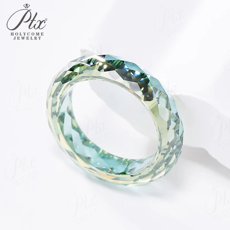 100% Moissanite Diamond Ring Proposal Engagement Wedding Band Anniversary Gift Luxury High Quality for Men&Women Rare Jewelry