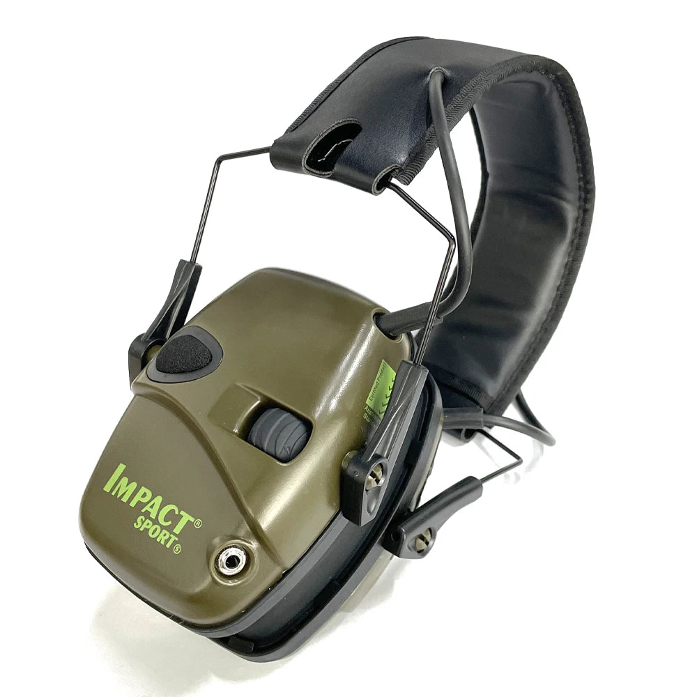 Novo Headset Eletrônico de Tiro para Proteção Auditiva, Fones de Ouvido com Redução de Ruído, Protetor Auricular Tático Ativo para Caça