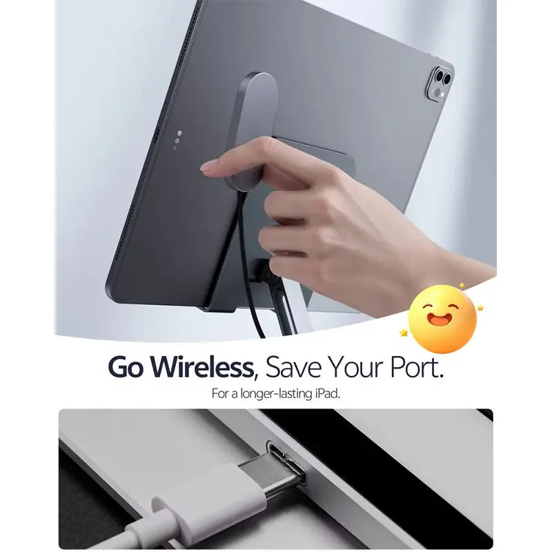 Carregador Magnético Sem Fio WonderNest para iPad Pro Air 28W