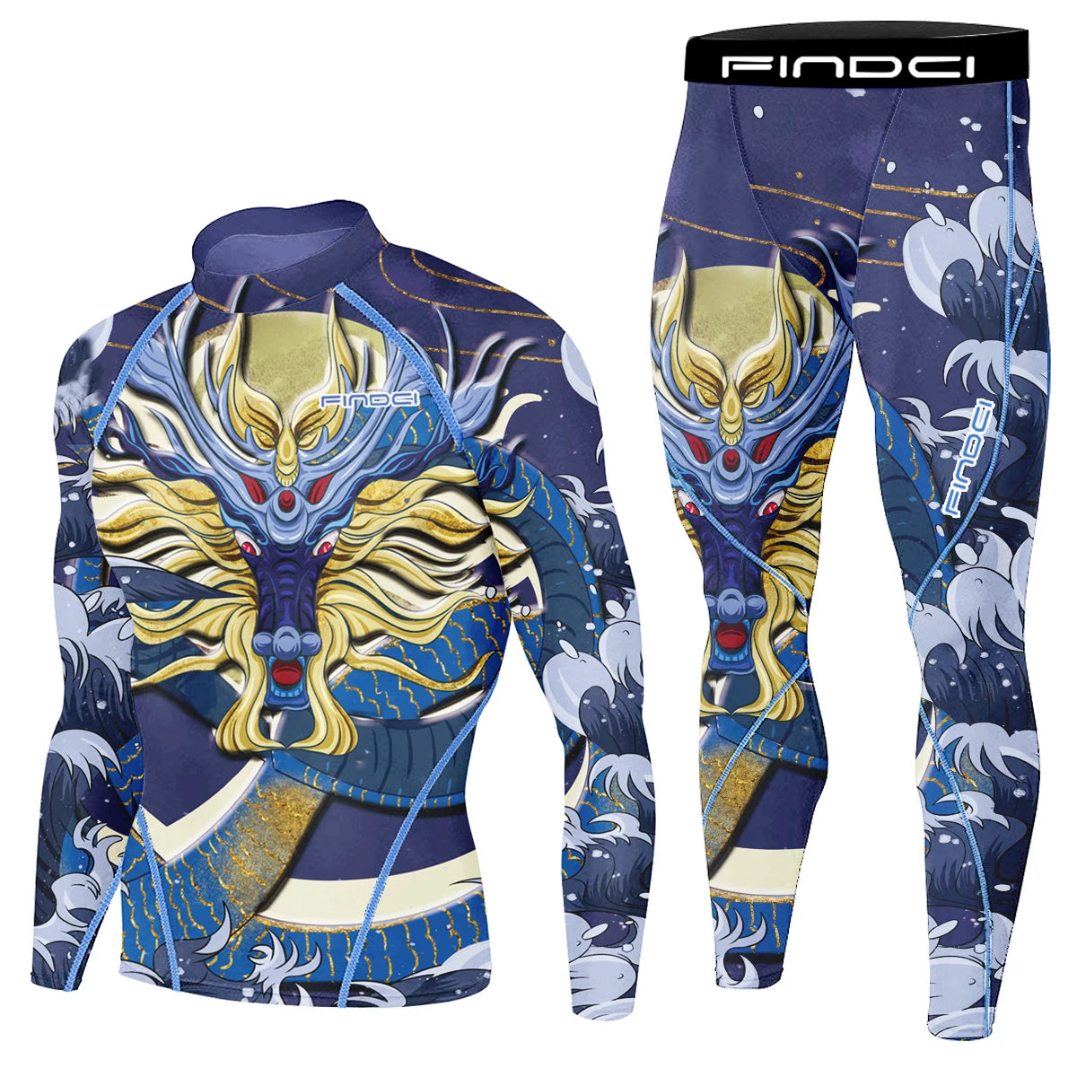 Camiseta Compressão Masculina Manga Longa — Corrida e Academia