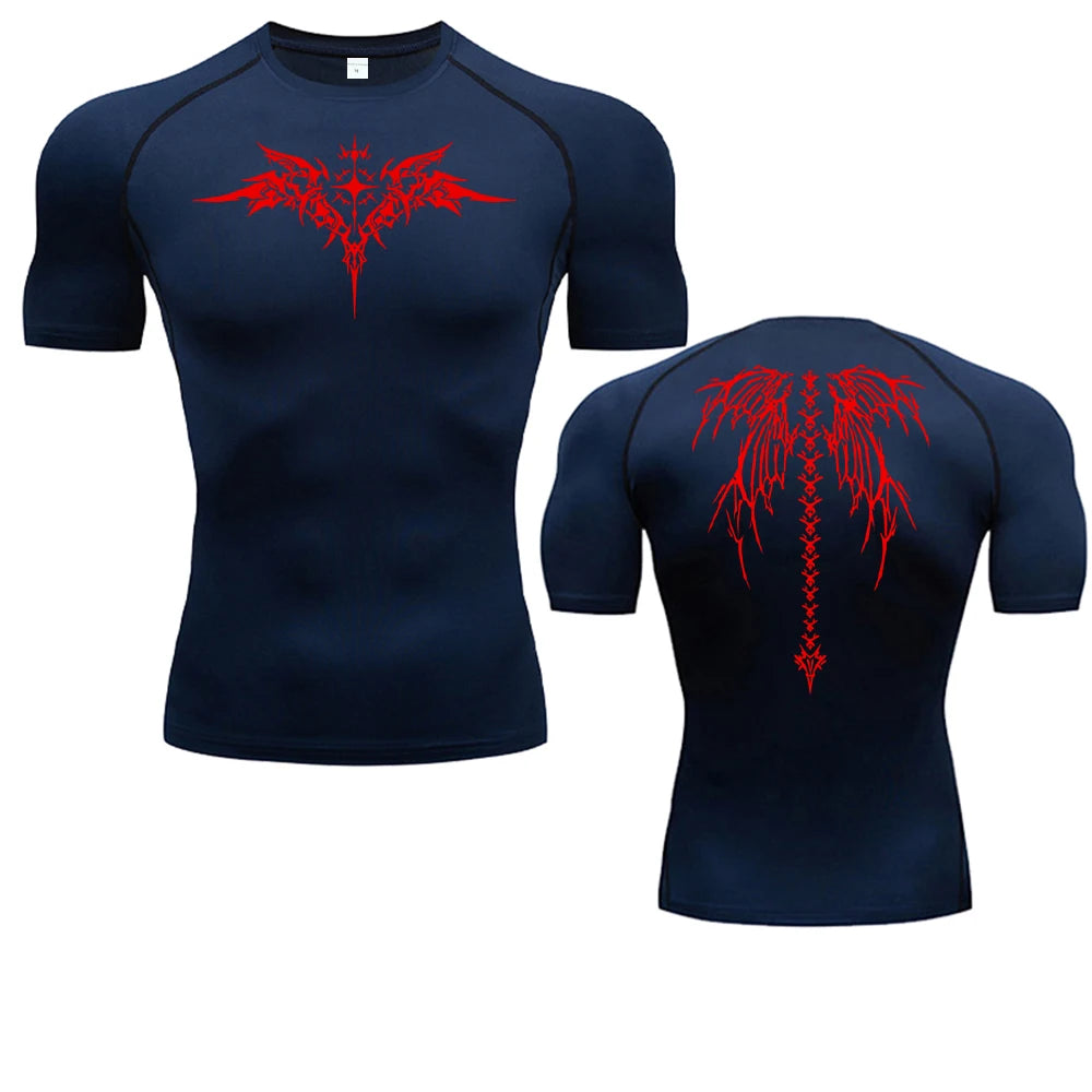 Camiseta Compressão Masculina Manga Curta — Leveza e Suporte