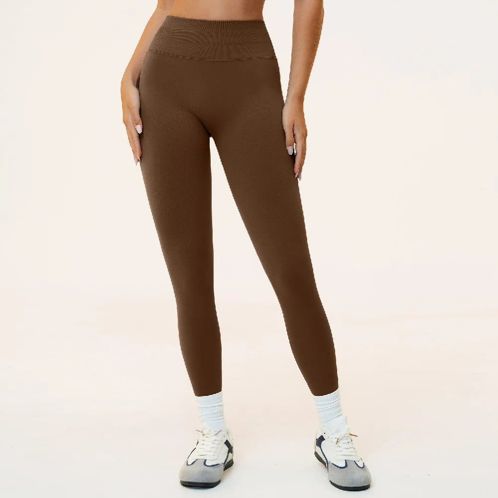 Seamless High Waist Sports Leggings Women's Breathable Fitness Yoga Leggings Running Cycling Pants Female Workout Gym Clothing