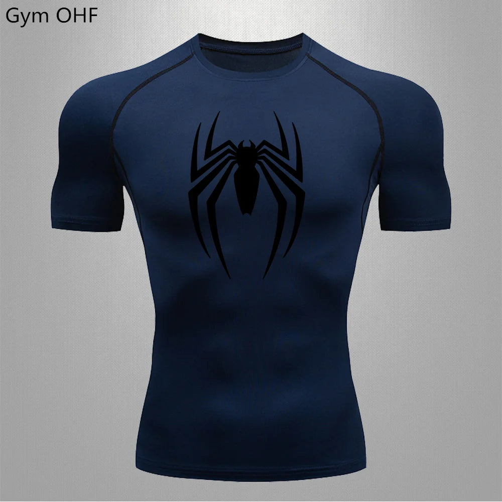 Rashguard Masculino Spider — Compressão e Estilo para o Treino