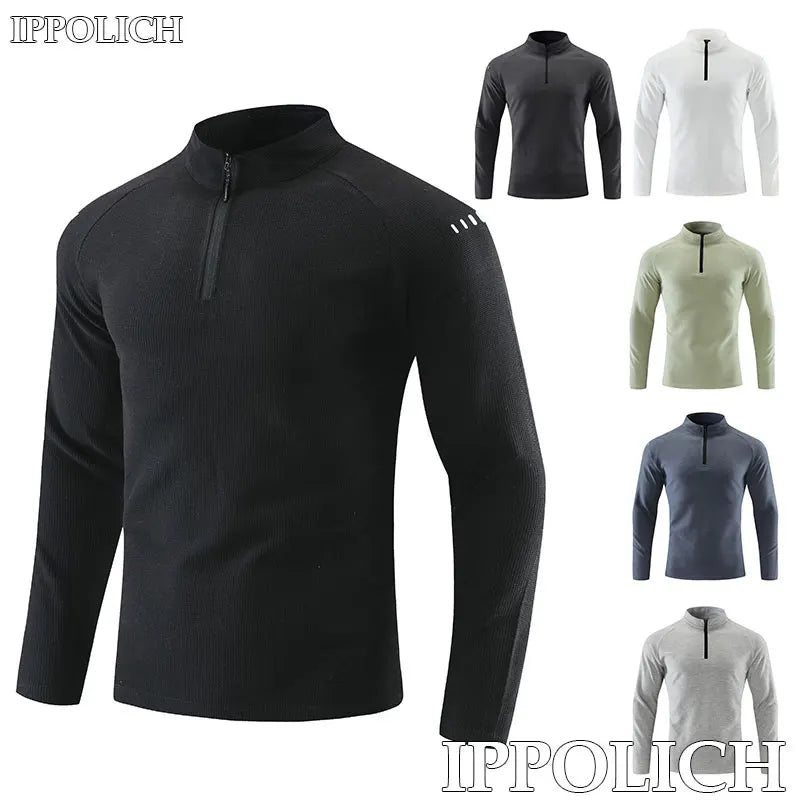 Camiseta Fitness Masculina Manga Longa — Conforto e Performance