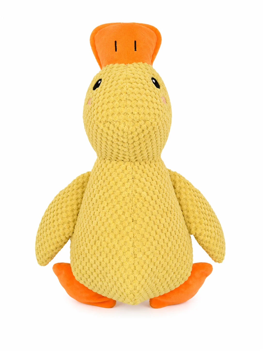 Cachorro dormindo com pato de pelúcia para alívio do tédio filhote de pato de brinquedo interativo de pelúcia para animais de estimação produto para animais de estimação