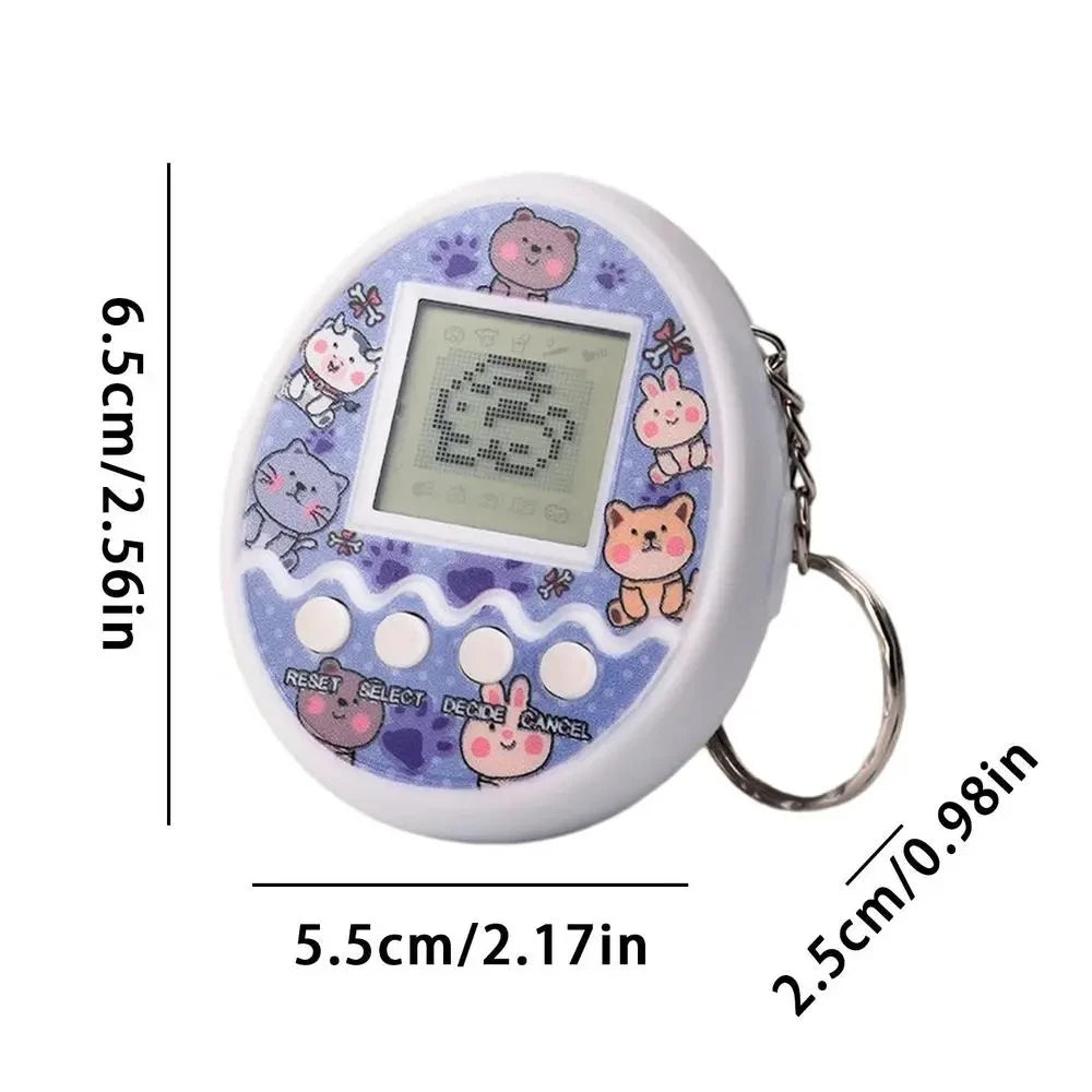 Brinquedo Eletrônico Tamagotchi Virtual em Russo Original Alemão Espanhol Polonês, Brinquedos de Animais Digitais Pixel para Crianças