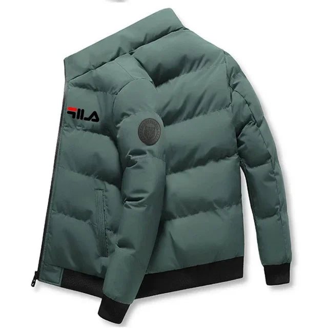Men's Short Jacket Fashionable Outdoor Casual Stand-up Collar Windproof