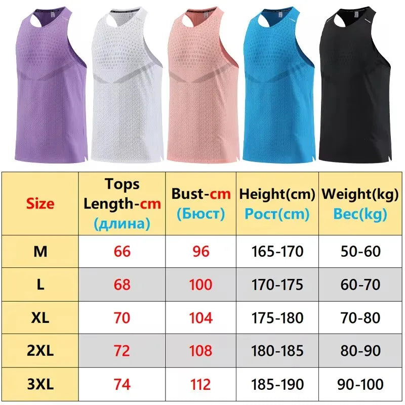 Regata Masculina Esportiva para Academia, Malha Respirável, Atletismo, Verão, Praia, Viagem, Camiseta Interna, Treino de Basquete, Moda, Corrida