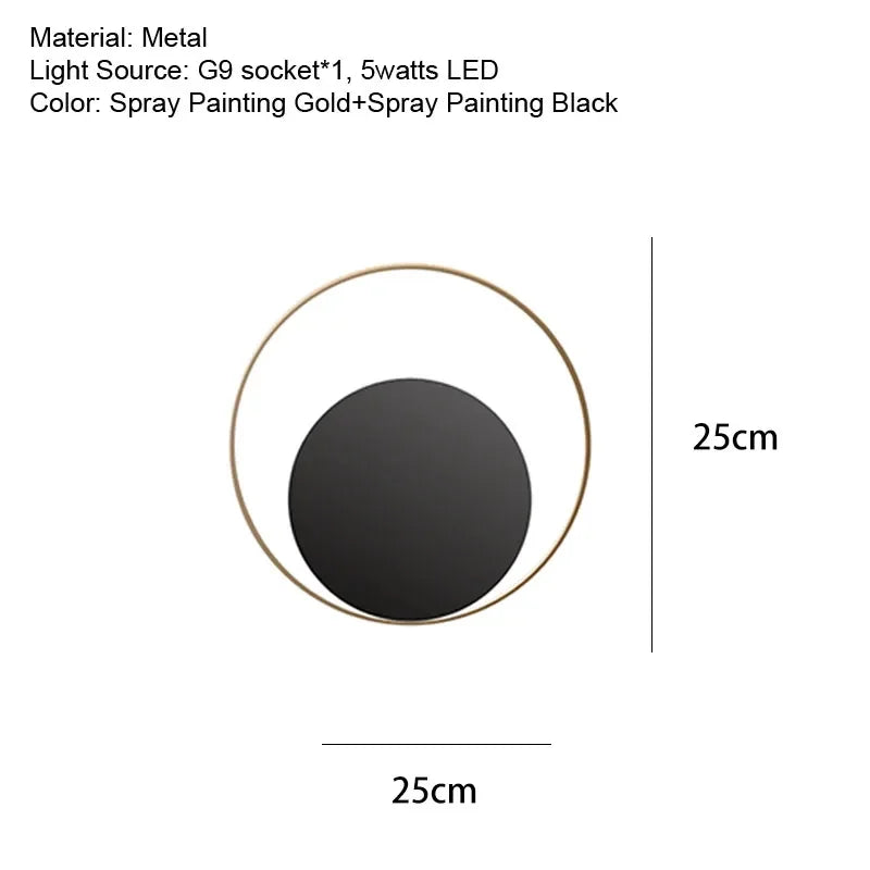 WonderNest Gradient Gray Chandelier 5 Heads Black