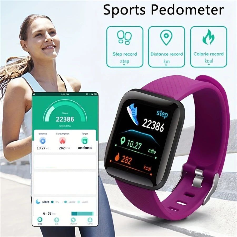 Smartwatch Y68 116Plus Fitness Tracker Android iOS