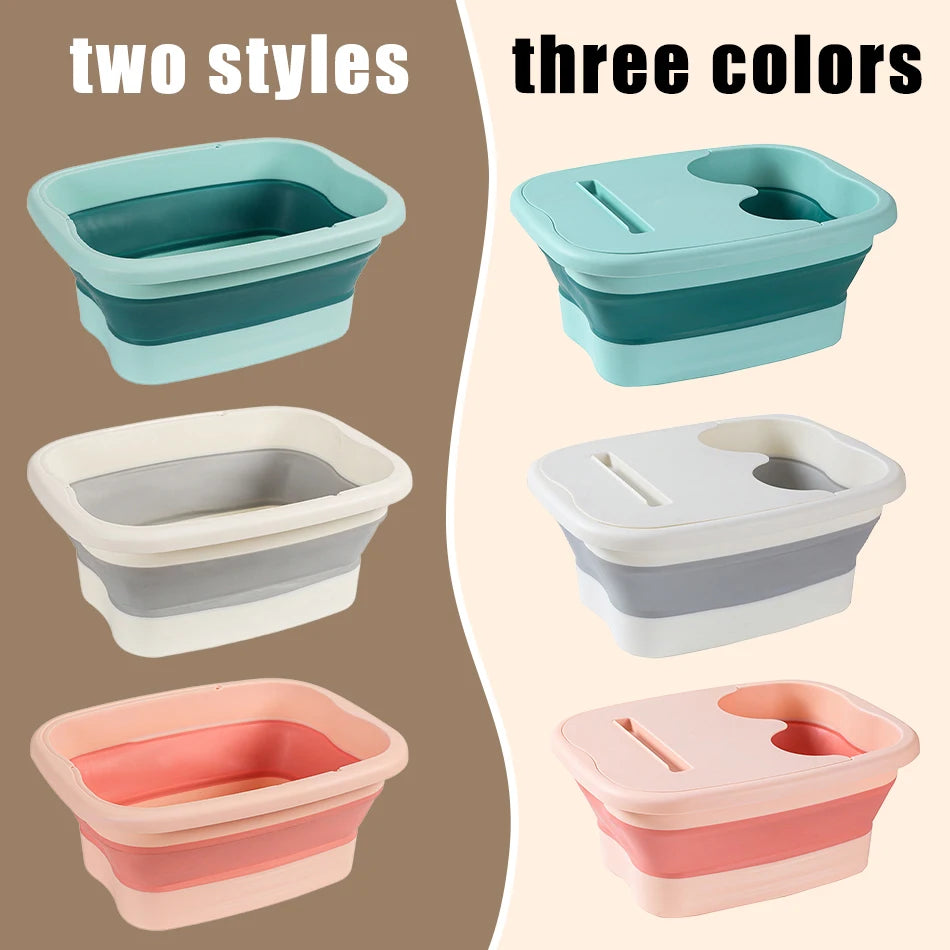 Foldable Foot Bath Massage Bucket