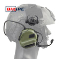 Novo headset montado em capacete Versão com cancelamento de ruído sem ruído do chip tático de quinta geração do núcleo do headset