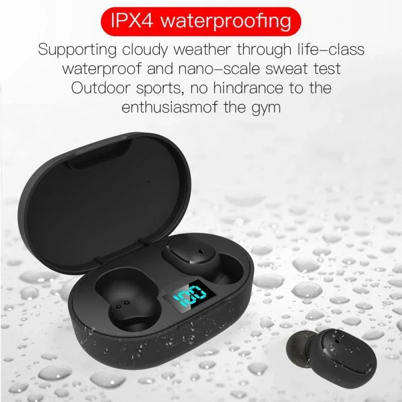 E6S Bluetooth headphones wireless Bluetooth headphones noise-cancelling headphones with microphone suitable for Android and ios