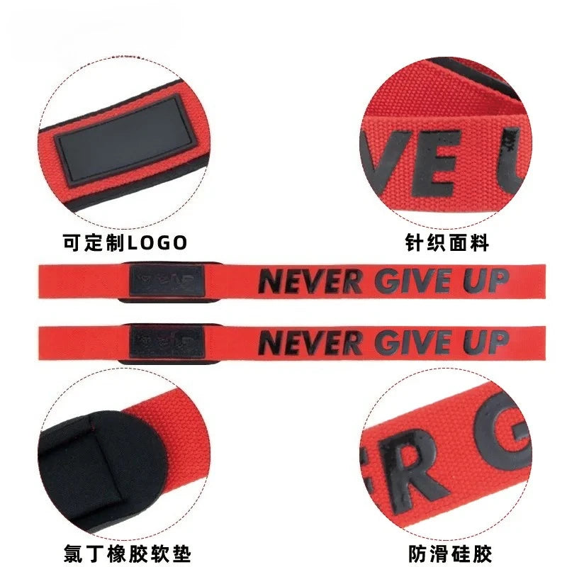 1Pair Non-slip Strap Gym Dumbbell Workout Weights Lifting Straps...