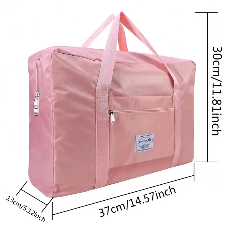Large Capacity Folding Travel Bags Waterproof Luggage Tote Handbag...
