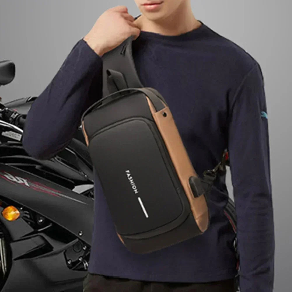 Multifunction Designer Anti-theft USB Shoulder Bag Crossbody...