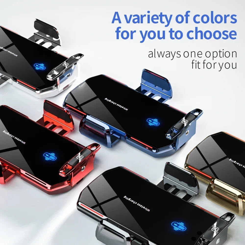 Carregador Sem Fio Magnético para Carro WonderNest iPhone Samsung com Fechamento Automático