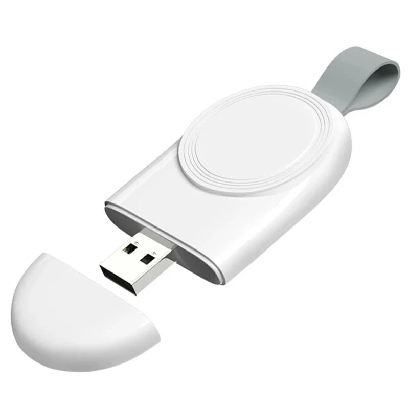Carregador Portátil Sem Fio para Apple Watch Series 9 8 7 6