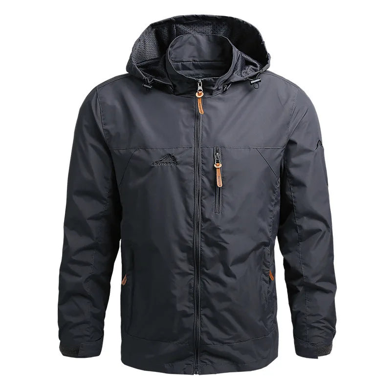 Men Waterproof Windbreaker Winter Climbing Hiking Jackets For Man Camping Fishing Jacket Field Raincoat Outerwear Man Clothing