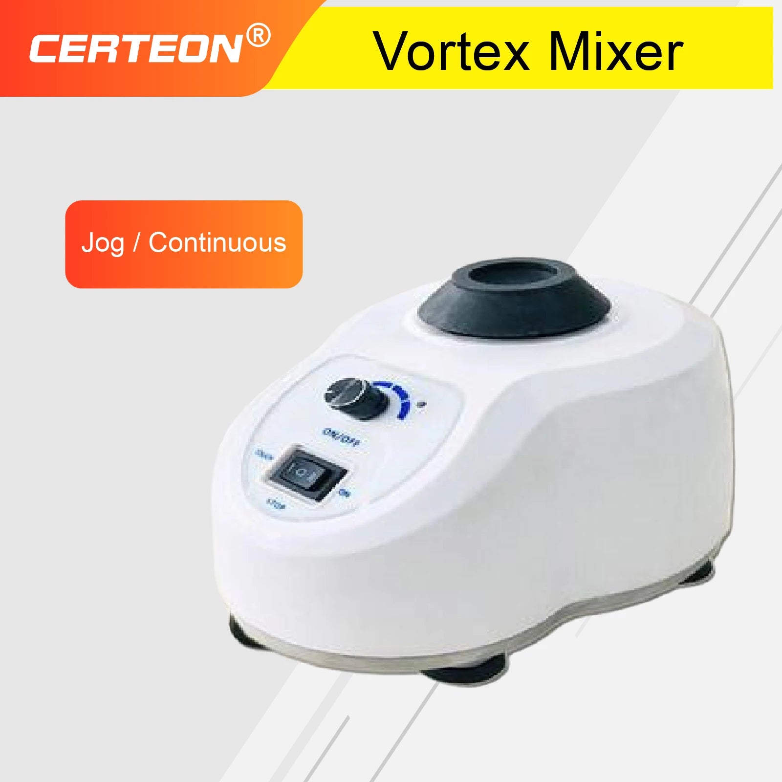 XW-18D Lab Vortex Mixer 2800rpm  Mini Multi-Tube Test Tube Shaker  Portable Variable Speed Oscillator