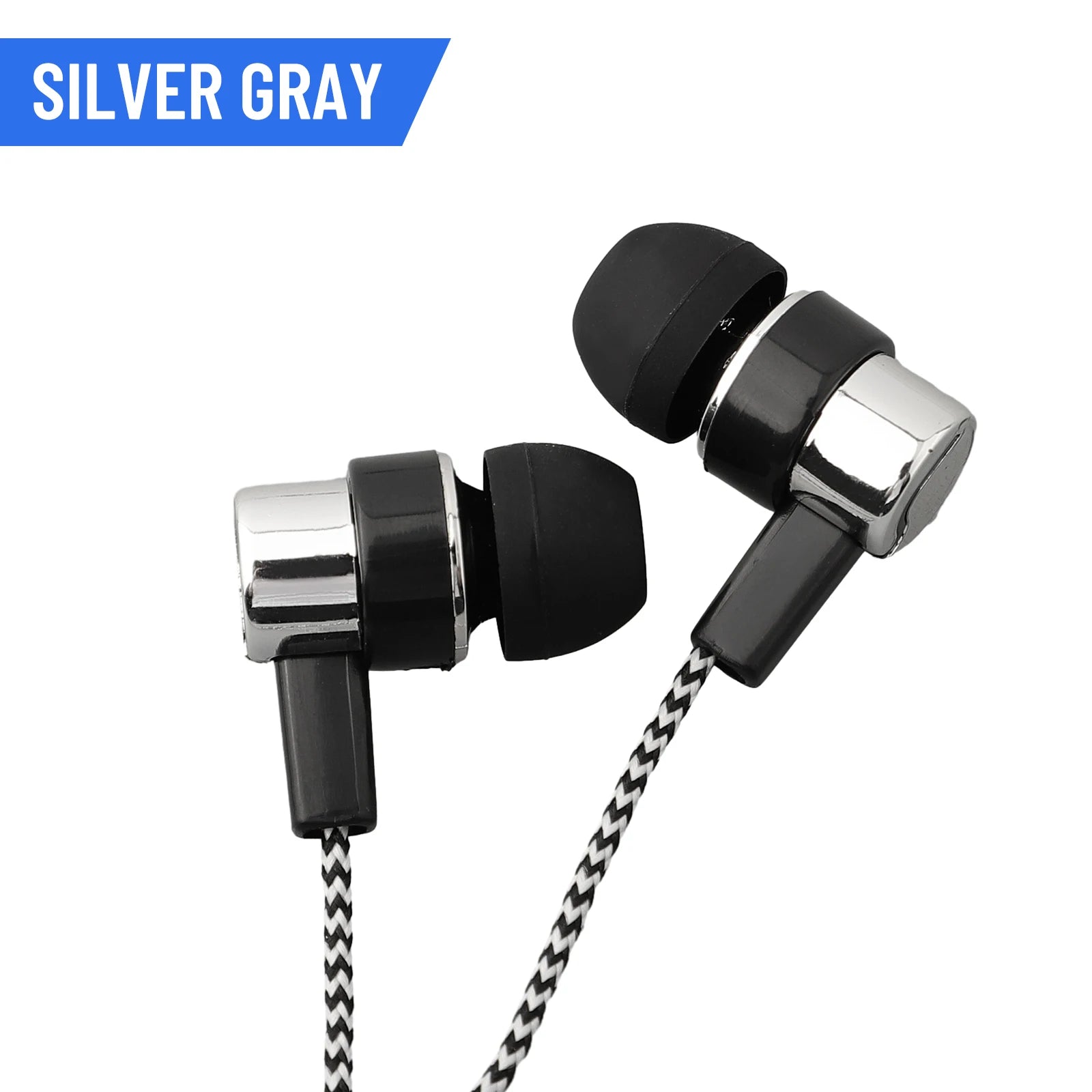 Experimente Graves Potentes Com Fones de Ouvido Com Fio Intra-auriculares Earbuds Estéreo de 3.5mm Para Dispositivos Móveis - Design com Isolamento de Ruído