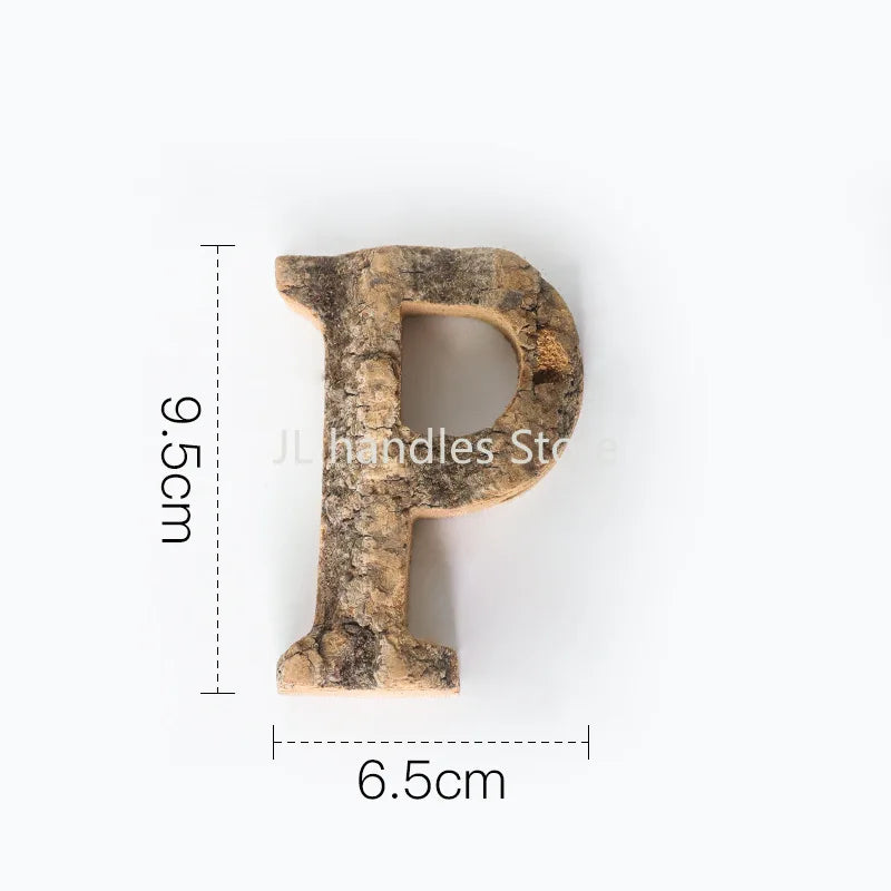 WonderNest Letras e Números de Madeira para Decoração DIY