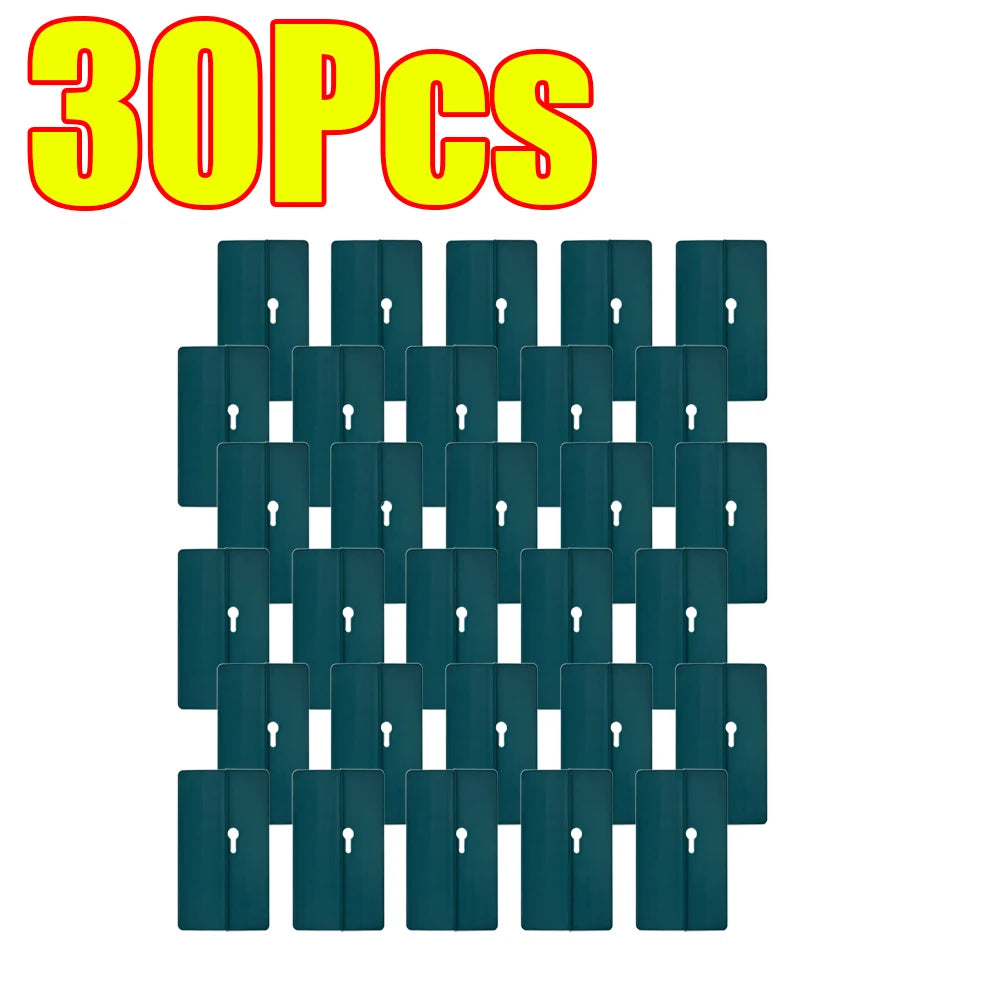 1-30Pcs Room Ceiling Sloped Walls Decoration Positioning Plate Drywall Ceiling Positioning Plate Plasterboard Fixing Tool