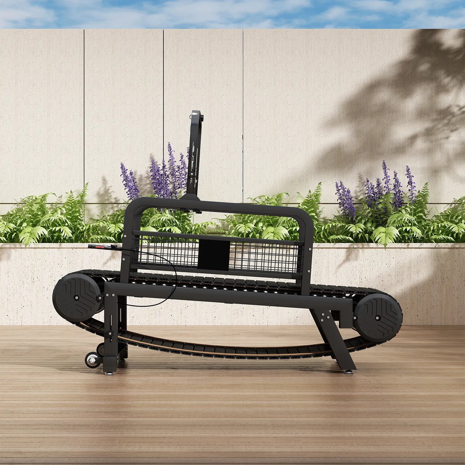 Dog Treadmill, Non-motorized, Quiet, Smooth, Adjustable Pet Treadmill, Pit Bull Training Equipment with Brakes and Speedometer