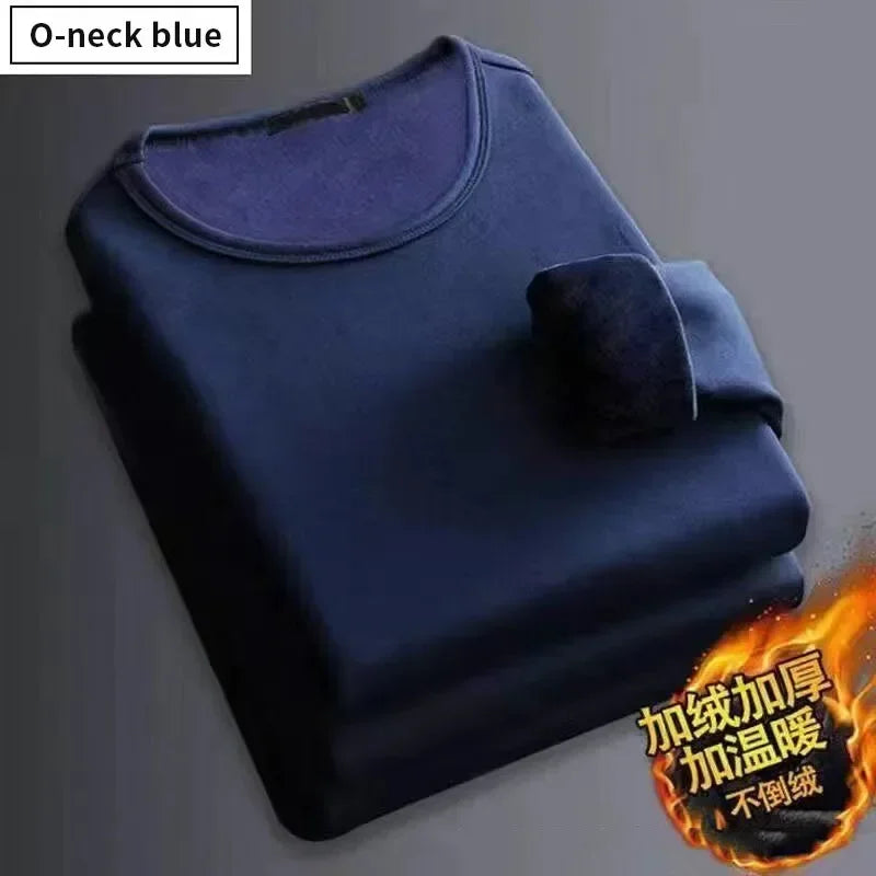 Camiseta Aveludada Masculina — Quentinha e Estilosa para o Inverno