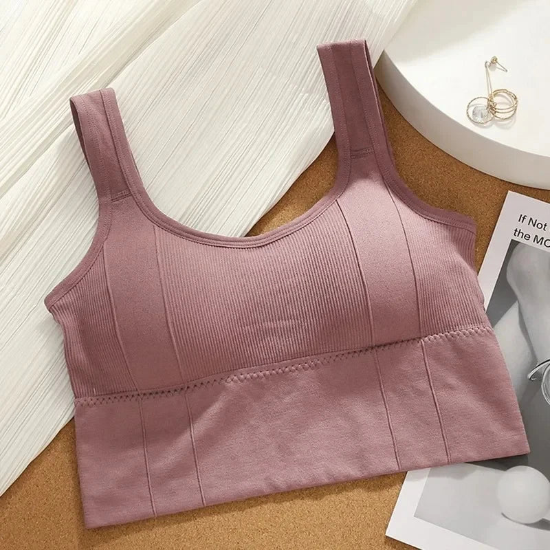 Sutiã Esportivo Respirável Anti-Suor Fitness Top Feminino Sem Costura Yoga Sutiã Shockproof Crop Top Push Up Sutiã Esportivo Top de Ginástica