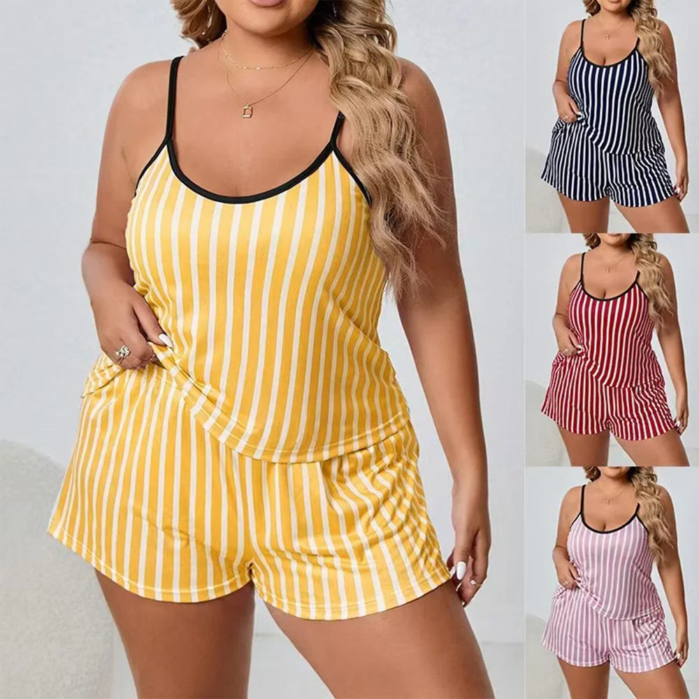 Conjuntos de Pijama Feminino Pijama de Verão Feminino Conjunto Sexy Roupa de Dormir Feminina para Dormir Calças Femininas de Dormir Lingerie de Descanso