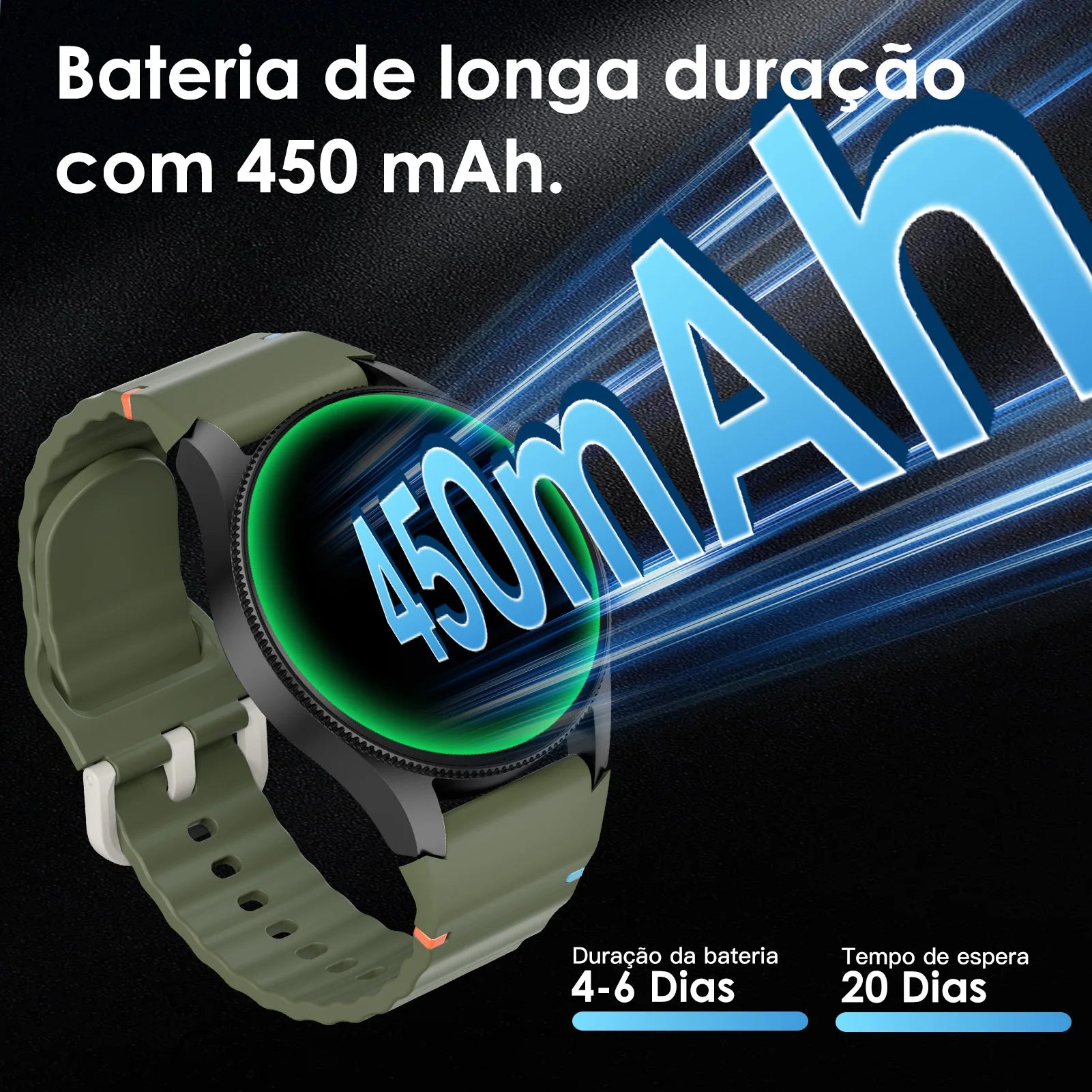 Aurafit Trek2: Reloj Smartwatch