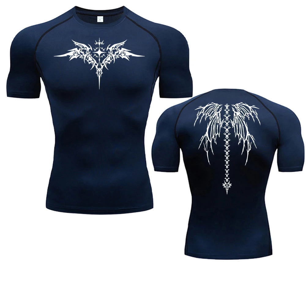 Camiseta Compressão Masculina Manga Curta — Leveza e Suporte