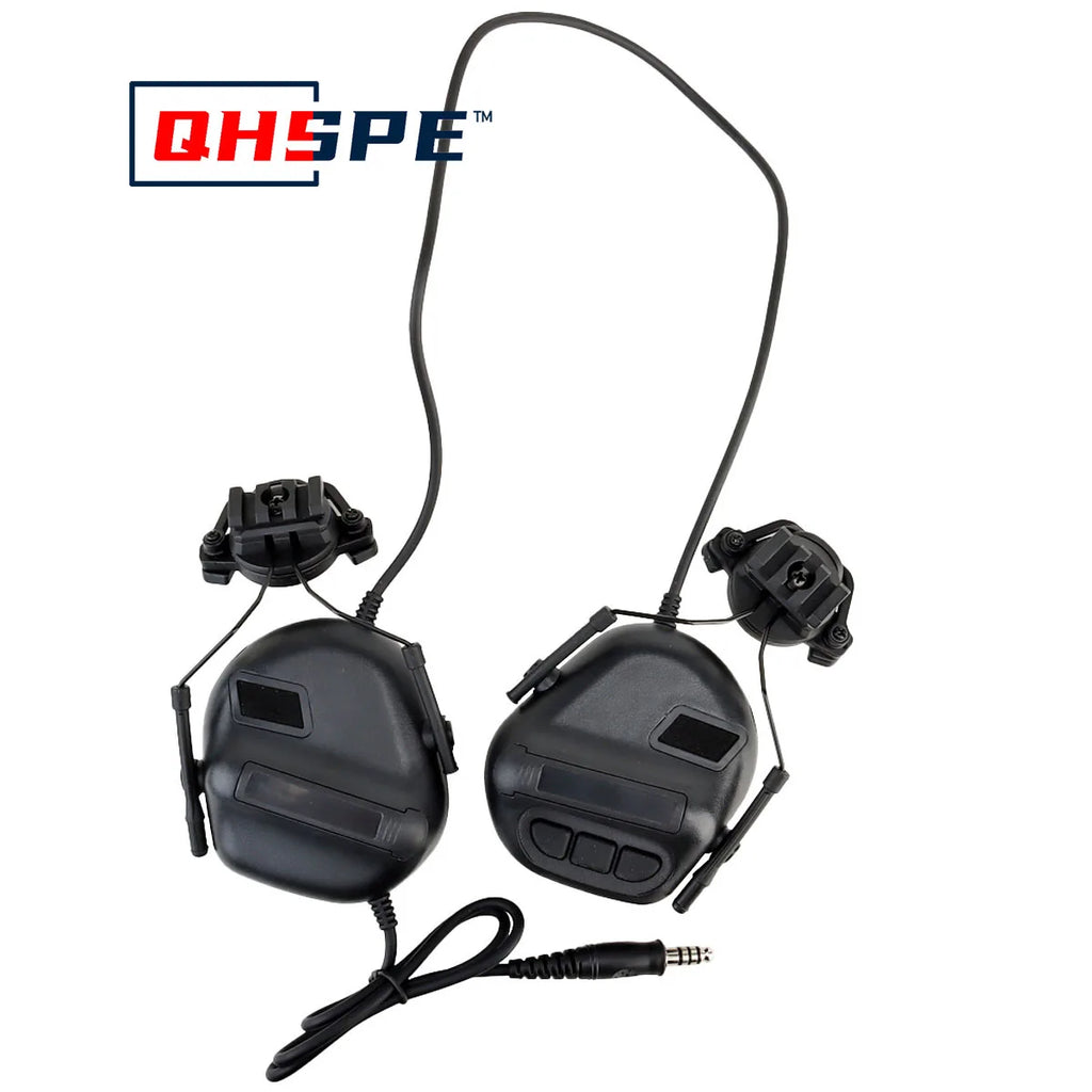 Novo headset montado em capacete Versão com cancelamento de ruído sem ruído do chip tático de quinta geração do núcleo do headset