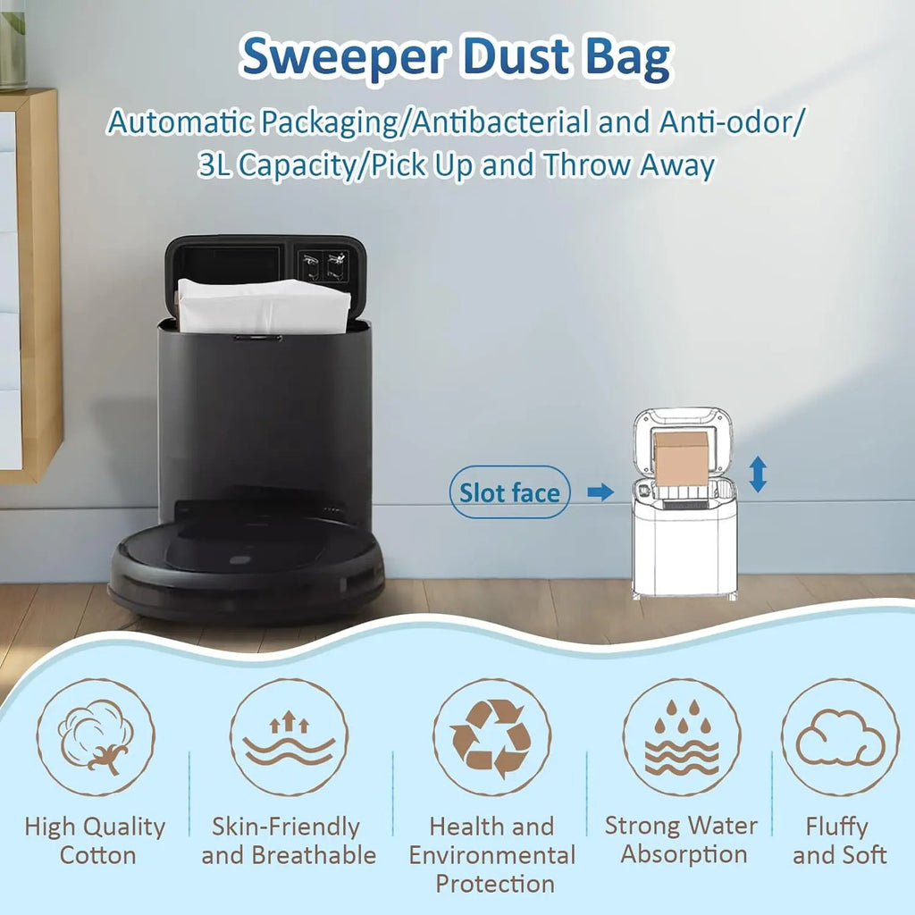 Sacos de Pó WonderNest para Aspirador Conga Compatível