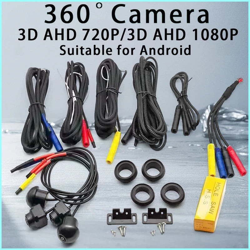 360 camera for - car Front - and rear left