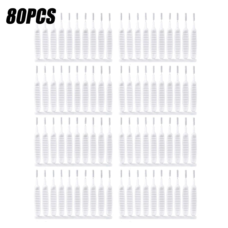 10-500PCS chuveiro Escova de Limpeza Banheiro Micro Nylon Brush...