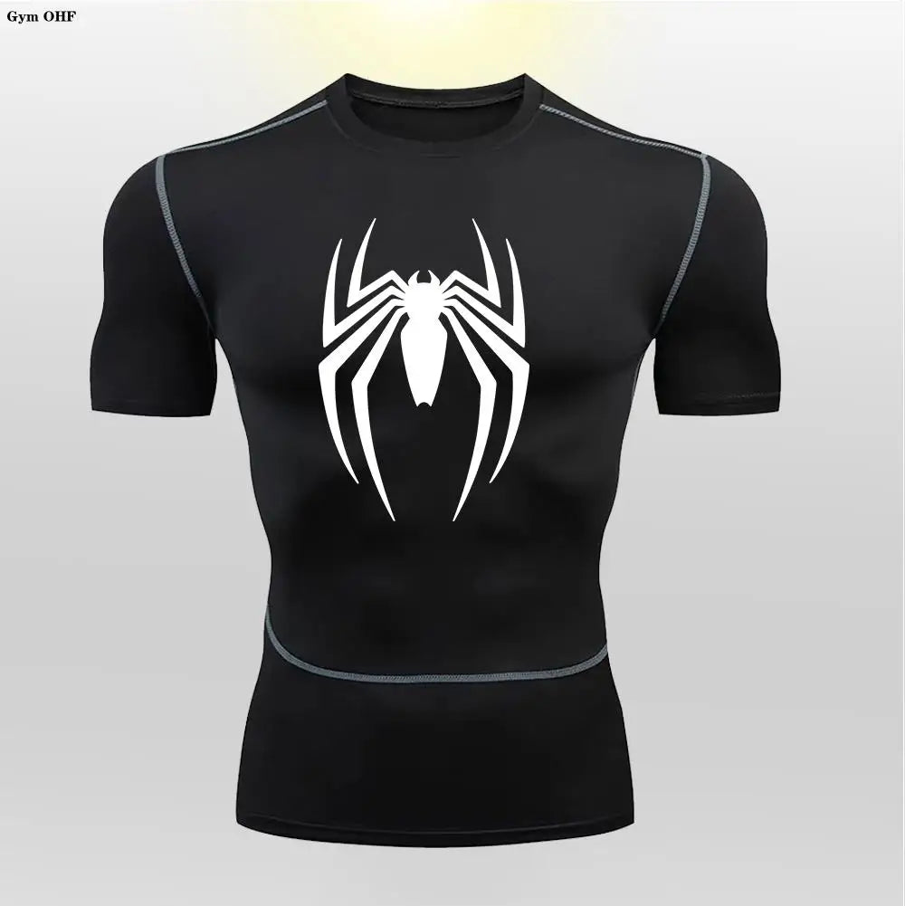 Rashguard Masculino Spider — Compressão e Estilo para o Treino
