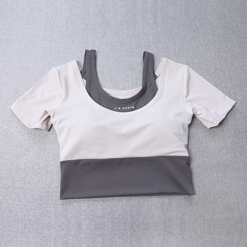 Top Fitness com Bra Embutido — Suporte e Conforto no Treino