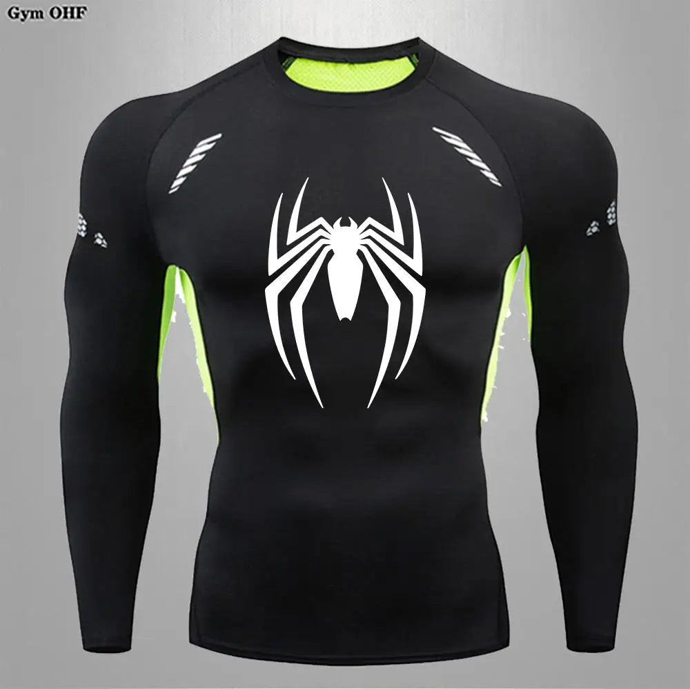 Rashguard Masculino Spider — Compressão e Estilo para o Treino